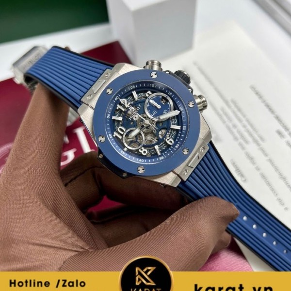 Đồng hồ Hublot bigbang unico blue replica