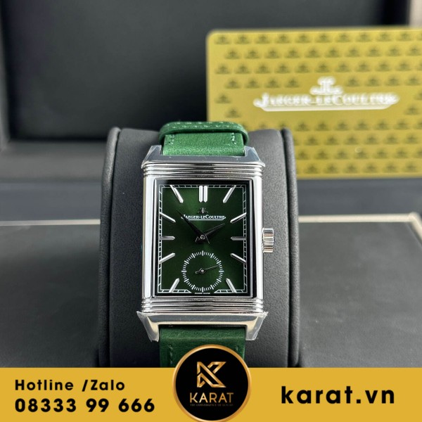 Đồng hồ  Jaeger LeCoultre Master Reverso Tribute Monoface Small Seconds green dial