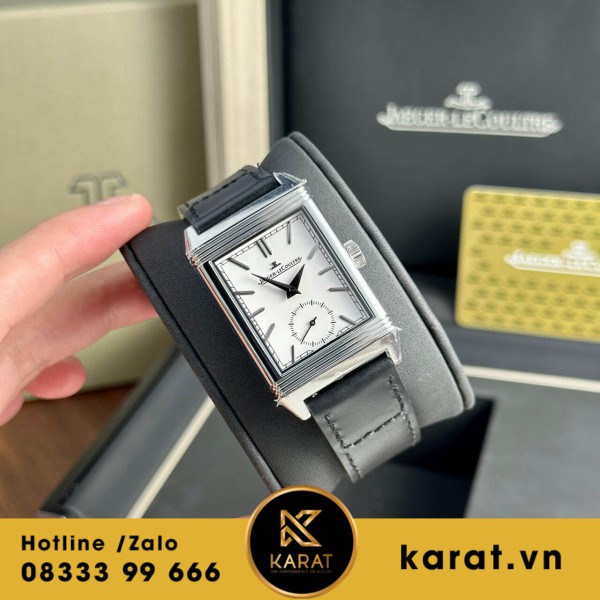 Đồng hồ  Jaeger LeCoultre Master Reverso Tribute Monoface Small Seconds mặt trắng