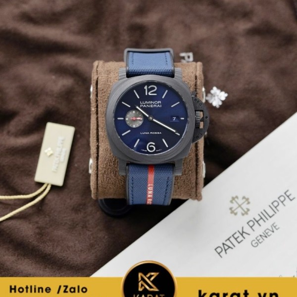 Đồng hồ Panerai Luminor Quaranta Bitempo Luna Rossa PAM01404 replica