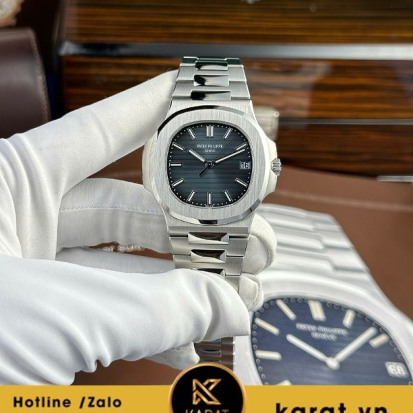 Đồng hồ Patek Philippe Nautilus 5711 blue tinh chỉnh toàn bộ