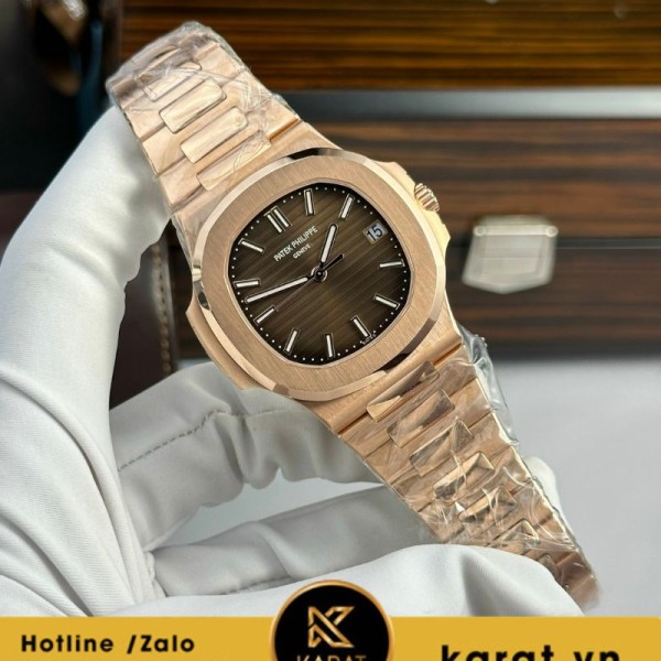 Đồng hồ Patek Philippe Nautilus 5711R tinh chỉnh mặt bọc vàng siêu nét