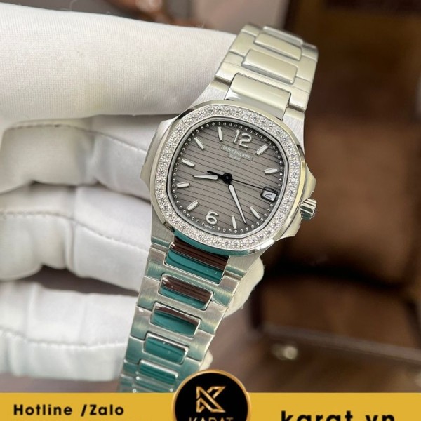 Đồng hồ Patek Philippe Nautilus 7010/1G-011 vàng trắng fake