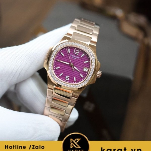 Đồng hồ Patek Philippe Nautilus 7010/1R-013 rose gold mặt hồng