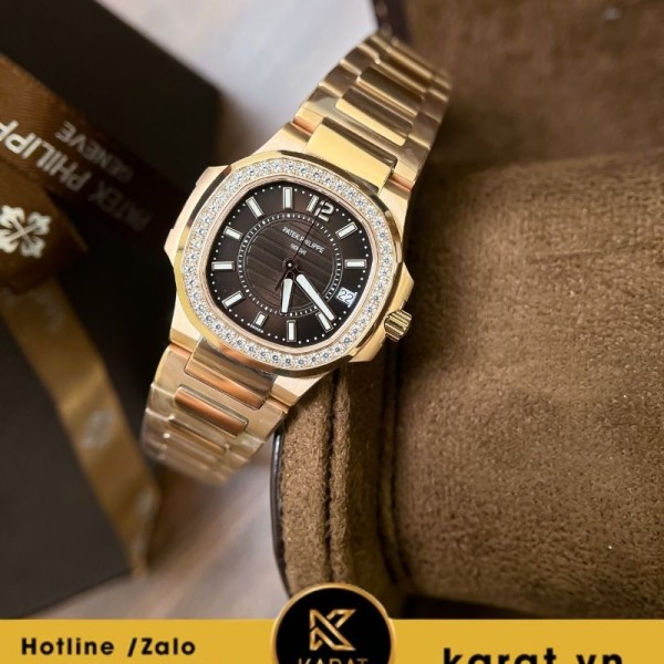 Đồng Hồ Patek Philippe Nautilus 7010/1R-013 vàng hồng replica