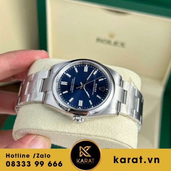 Đồng hồ  Rolex Oyster Perpetual 126000 36mm blue dial rep1:1