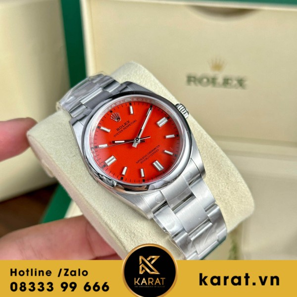 Đồng hồ  Rolex Oyster Perpetual 126000 36mm red dial