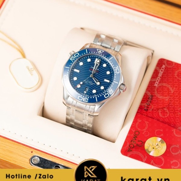 Omega Seamaster Diver 300m Blue dial replica